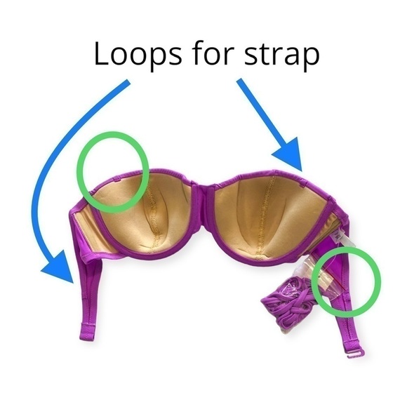 NWT J.Crew  Convertible Top Bikini Set, Size 36C/L, - Picture 6 of 11